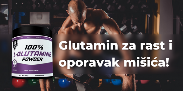 glutamin za rast i oporavak mišića